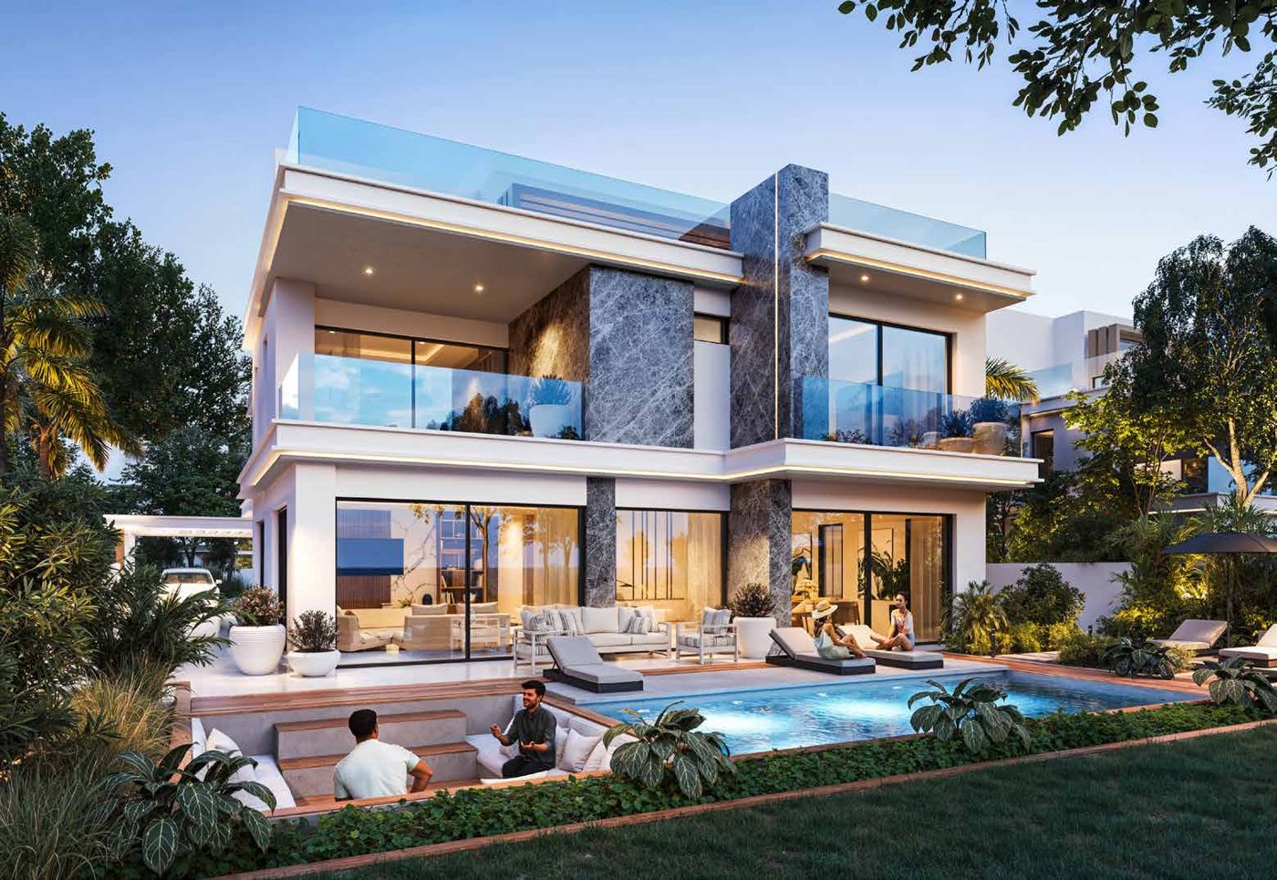 DAMAC Islands 2 luxury villa with private pool
