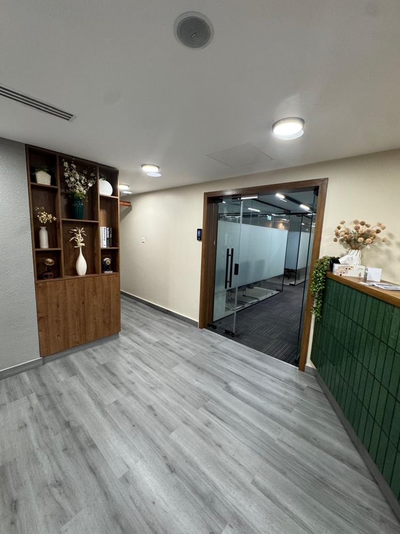 Office entrance