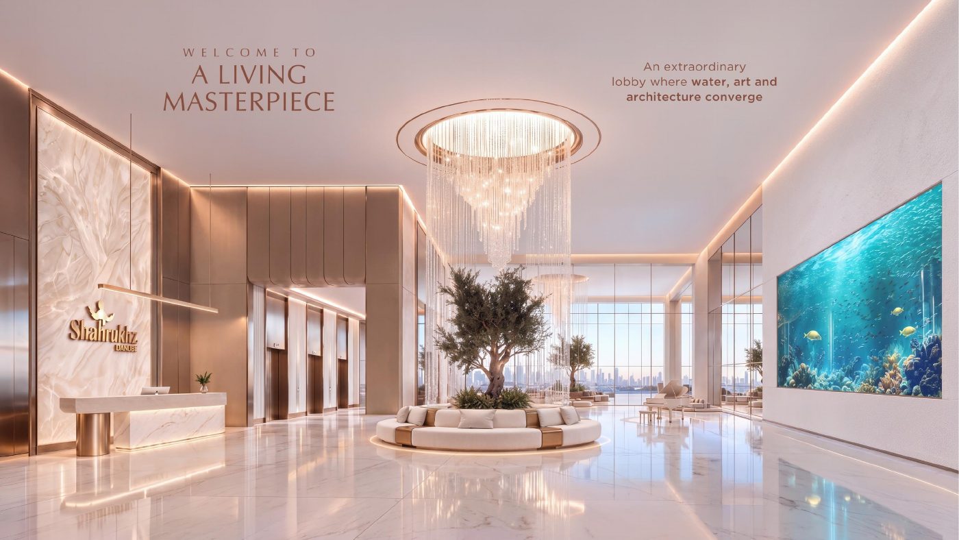 Residents’ lobby (developer rendering)