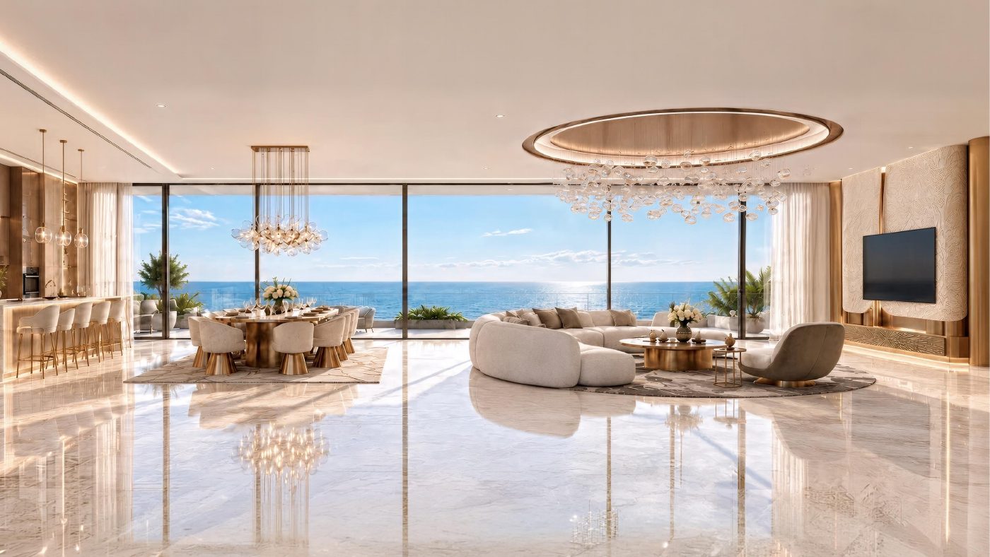 Penthouse interior (developer rendering)
