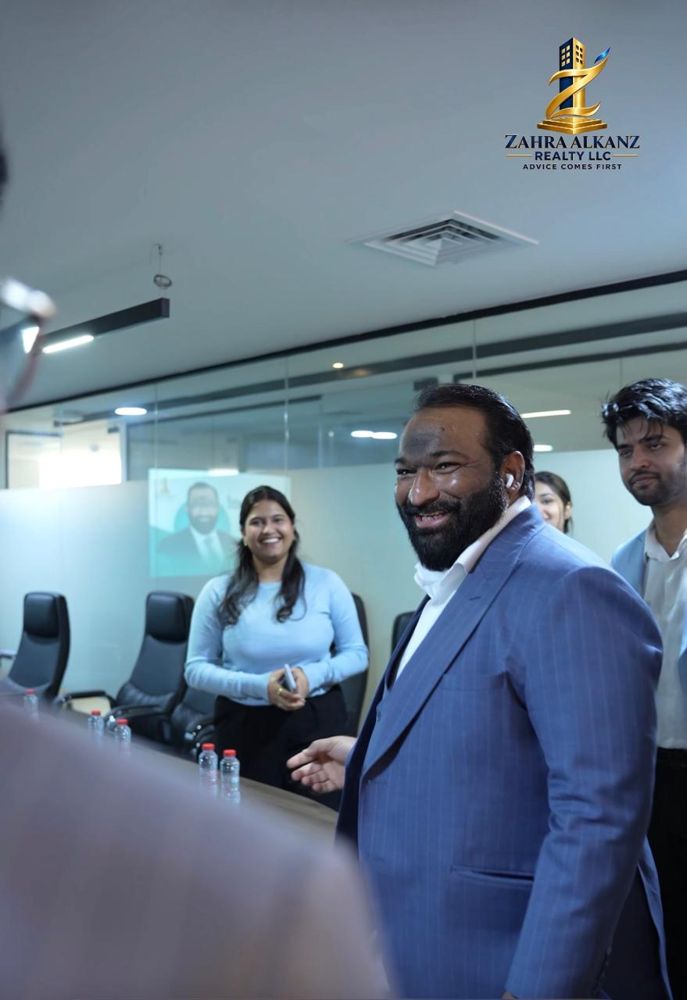 At the Zahra Alkanz office